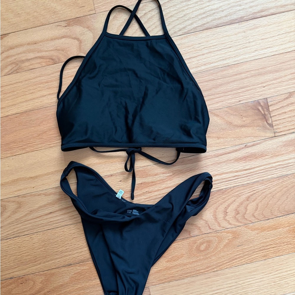 Aerie Black bikini swimsuit